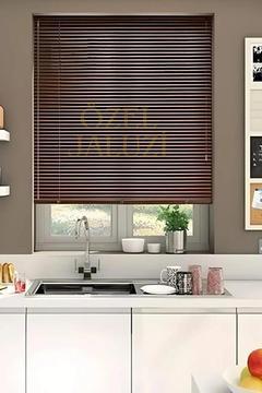 Kahverengi Alüminyum Jaluzi Perde - 25m