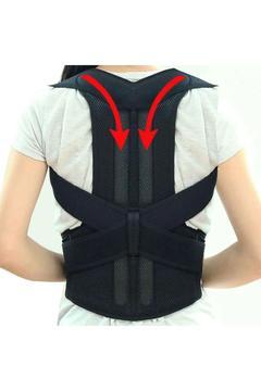 Duruş Düzeltici Dik Durmayı Sağlayan Kamburluk Önleyici Önleme Giderici Engelleyici Vücut Korsesi