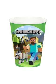 Minecraft Karton Bardak 8’li