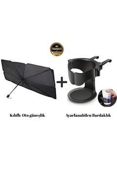 Renault Megane 4 Sedan Sol Kulak 2016 - 2024 Oto Güneşlik Şemsiye ve Bardaklık