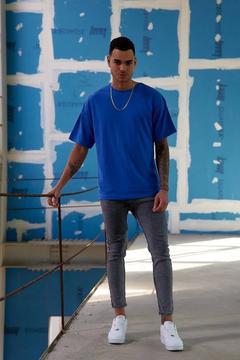 Oversize Düz Baskısız Spor Tshirt