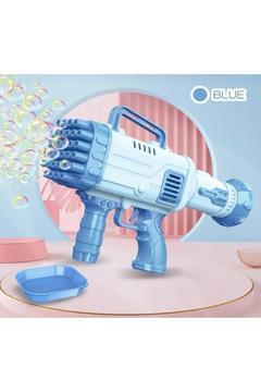 Bubble Gun Rocket Bazooka Pilli Köpük Baloncuk Makinesi 32 Delikli Dev Boy