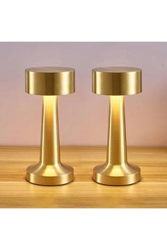 USB Şarjlı Dokunmatik LED Masa Lambası – 3 Işık Modlu, Renkli, Kademeli Parlaklık Ayarı