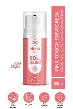 Pink Touch Ton Eşitleyici Aydınlatıcı Spf 50+ PA++++ Pembe Yüz Güneş Kremi Organik Filtre 50 ml