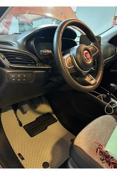 Fiat Egea Cross Hücreli Premium Eva Paspas Seti Tam Set Paspas Takımı & Metal Topukluk