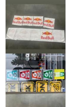 Redbul Tofaş Torpido Havlusu / Gümrük Pulu /set