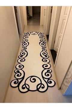 Dijital Baskılı Yıkanabilir Kaymaz Tabanlı Dekoratif Salon Mutfak Ve Yolluk Halı