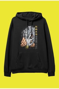 Oversize My Hero Academia Tomura Shigaraki V3 Özel Tasarım Anime Kapüşonlu Sweatshirt Hoodie