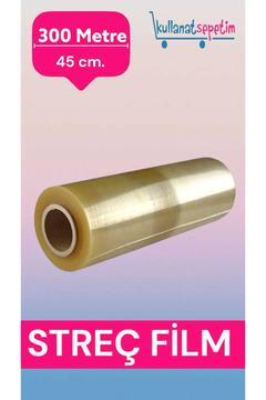 300 Metre*45cm Gıda Streç Film Yemekçiler,Çiğ Köfteciler ve Şarküteriler için 1.kalite