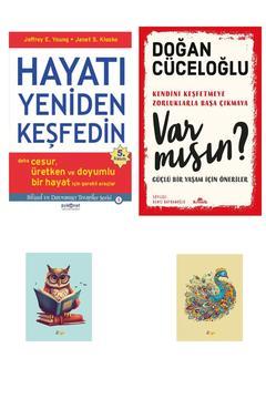 Hayatı Yeniden Keşfedin - Janet Klosko - Var mısın? - Doğan Cüceloğlu - Not Defterli Seti