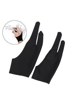 Iki Adet Grafik Tablet Çizim Eldiven