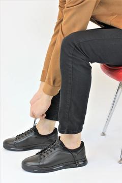 Erkek Spor Tarz Günlük Hakiki Deri Ithal Air Taban Ayakkabı