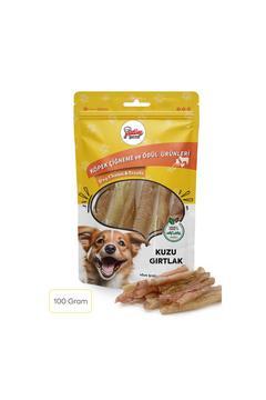Kuzu Gırtlak 100 Gram %100 Doğal Köpek Ödül Maması