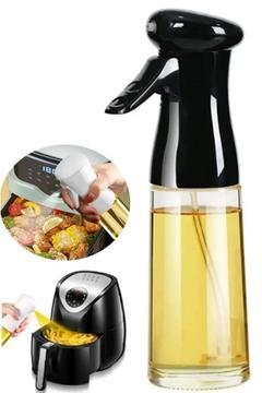 Püskürtmeli Cam Sprey Airfryer Yağdanlık Zeytinyağı Sirke Yağ Püskürtücü Fitöz Yağ Püskürtücü 250ml