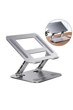 Aluminyum Katlanabilir Yükseklik Ayarlı Kaydırmaz Taşınabilir Laptop Macbook Notebook Standı