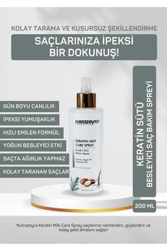 Keratin Milk Saç Bakım Sütü Ekstra Hacim Tüm Saç Tipleri İçin Kolay Tarama Spreyi 200 Ml