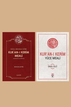 Kur’an-ı Kerim Türkçe Meali - Kur’an-ı Kerim Yüce Meali 2 Kitap Set