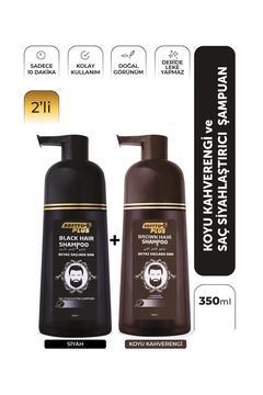 Black ve Brown Hair Anında Etkili Siyah ve Kahve 2'li Paket 350ml+350ml