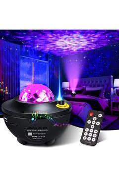 BLUETOOTHLU HOPARLÖRLÜ MÜZİKLİ PROJEKTÖRLÜ YANSITMALI ÇOCUK BEBEK ODASI GECE LAMBASI