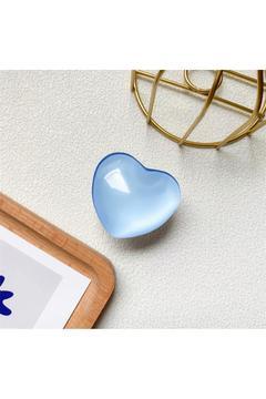 Popsocket Yapışkanlı Kalp Telefon Tutacağı Kalp Şekilli Akrilik Epoksi Yüzey Parmak Tutucu