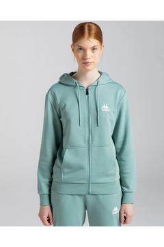 Authentic Rua Kadın Yeşil Regular Fit Hoodie