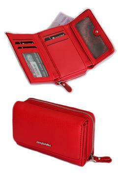 Orta Boy Kırmızı Cüzdan