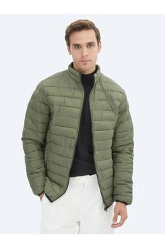 Haki Regular Fit Casual Dokuma Mont