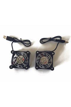 5 V Usb 2 Adet Sehpa Ayaklı Fan Dubal Ball Harici Laptop, Modem Ve Tv Soğutucu 60x60x40