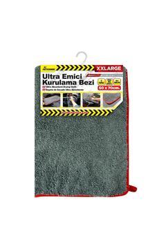 Ultra Emici Gri Kurulama Bezi Çift Kat- 50x70