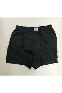 Büyük Beden Haki Yeşil %100 Pamuklu Havlu Bel Boxer