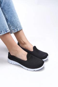 Kadın Sneaker 0012801 Siyah Beyaz