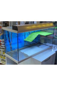 Su Kaplumbağası Akvaryumu Işıklı Büyük Boy (100X40X50)