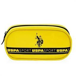 U.S. Polo Assn. Tek Bölmeli Kalemlik Sarı PLKLK22191