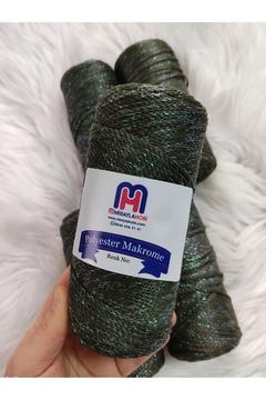Simli Polyester Makrome No:4 200 gr 1 Adet Haki