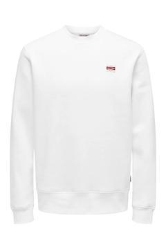 Onsdawson Beyaz Erkek Sweatshirt 22033193