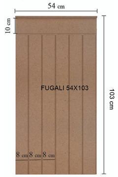 Mdf Cnc Işlemeli Dekoratif Boyanabilir Duvar Paneli , İskandinav Duvar Paneli , Duvar Çıtası(54X103)