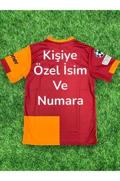 KİŞİYE ÖZEL İSİMLİ VE NUMARALI Gâlâtâsârây YETİŞKİN FUTBOL FORMASI
