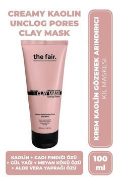 the fair. Creamy Kaolin Yağlı ve Karma Ciltler için Gözenek Temizleyici Kil Maskesi 100 ml