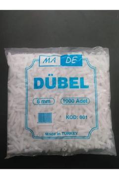 Plastik Dübel 6 - 1000 Adet