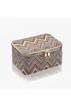 Zigzag Makyaj Çantası Makyaj Malzeme Çantası