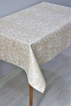 Elyaf Astarlı Silinebilir Pvc Muşamba Masa Örtüsü 203-a Sarmaşık