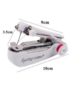 Dikiş makinesi taşınabilir portatif dikiş makinesi el tipi seyahat dikiş makinesi