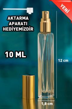 Doldurulabilir Mini Parfüm Şişesi Cep Parfüm Şişesi Taşınabilir Cam Parfüm Şişesi 10ml
