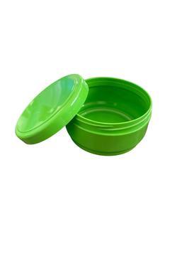 100 ml plastik kavanoz 10 adet yeşil renk krem kavanozu saklama kabı 10 adet