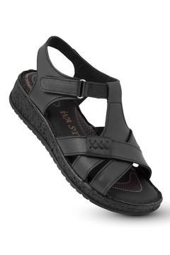 KAPTAN JUNİOR KADIN ANNE SANDALET AYAKKABISI HAKİKİ DERİ ORTOPEDİK