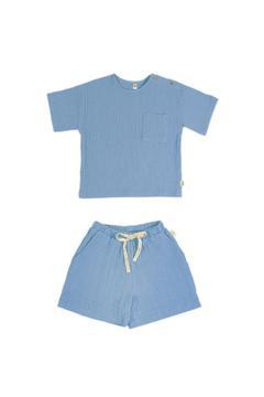 Comfy Sky Blue Kız Bebek 2'li Set