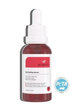 Gözenek Sıkılaştırıcı Akne Karşıtı Yenileyici Red Peeling Serum (AHA 10%+BHA 2%) 30 Ml