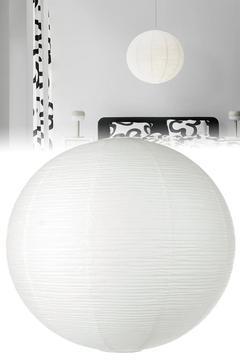 Büyük Boy Tavan Lambası Başlığı 70cm Sarkıt Lamba Pirinç Kağıdı JB040