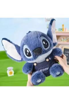 Stitch peluş oyuncak tulum kıyafetli stich peluş oyuncak özel seri 35cm kostüm ile beraber