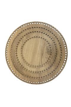 Ahşap Daire Sepet Tepsi Tabanı Meşe 4 'lü